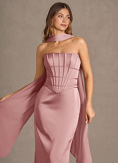 Vestido Rosa Claro Largo Berthe image6
