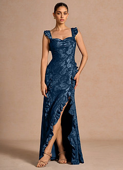 Barsha Navy Maxi Dress image3