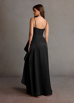 Manon Black Handkerchief Gown image2