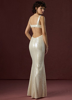 Eda Champagne Maxi Dress image3