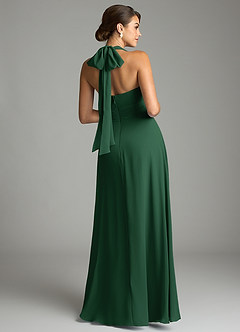 Azazie Tamira Suknie dla druhen Linia A Pofałdowany Szyfon Do ziemi Sukienka image8