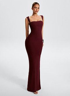 Umberta Cabernet Maxi Dress image4