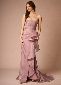 Cressidia Pink Strapless Gown image4