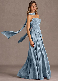 Gabriela 파우더 블루 맥시 드레스 image5