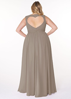 Azazie Raine Bridesmaid Dresses A-Line Sweetheart Ruched Chiffon Floor-Length Dress image8