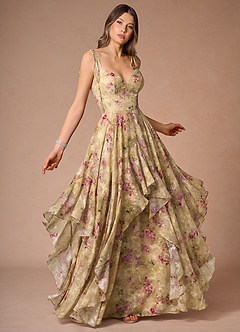 Harmony Dusty Floral Maxi Dress image2