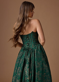 suknia Pozłacany Szmaragd Maxi Skyla image5