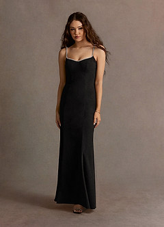 Lucy Black Rhinestone Maxi Dress image4