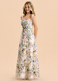 front Azazie Bridget Junior Formal Dress