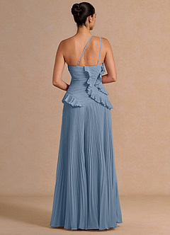 Maxi jurk Melody Poederblauw image2