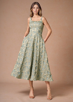 Manon Blue Midi Dress image4