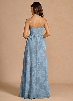 Philomena Powder Blue Maxi Dress image2