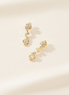 front Crystal Vine Jewelry Set
