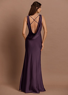 Cheryl Dark Purple Maxi Dress image2