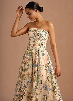 Kleid Evangeline Champagner Multi image5