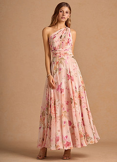 Kleid Noelle Abstrakter Blumenstrauß