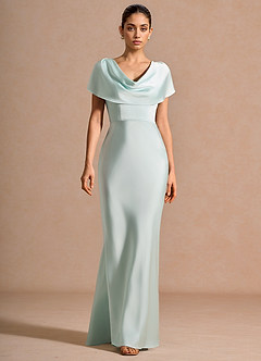 Destini Mint Blue Maxi Dress image3