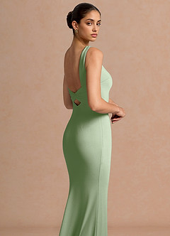 Robe Maxi Vert Clair Gwen image4