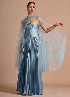 vestido Maxi Pó Azul Adalina image3