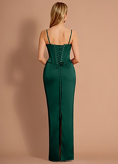 Roswyn Emerald Green Two-piece Dress image2