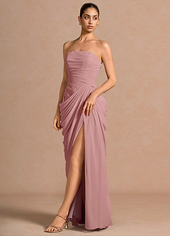 Kaavia Dusty Pink Maxi Dress image4