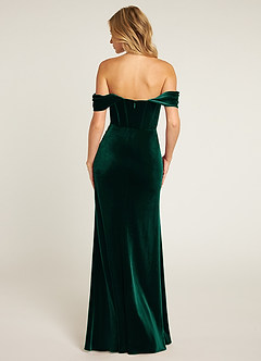 Jas Emerald Velvet Maxi Dress image2
