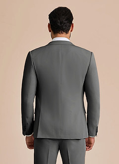 front William Charcoal Comfort Blend  Suit Jacket