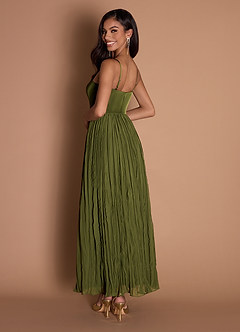 Maxi jurk Lorie Olijf image6