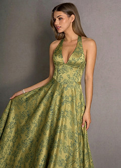 Isabeau Moss Navy Maxi Dress image5