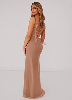 Barbie ♥ Azazie Bridesmaid Dresses Sweetheart Pleated Ruffle Chiffon Mermaid Dress image3