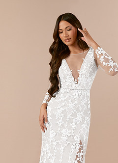 Azazie Indira Wedding Dress Final Sale  image5