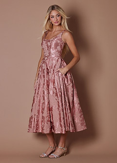 Robe Mi-Longue Rosewood Pink Alexandra image6
