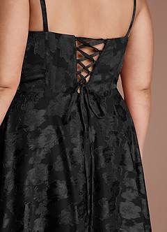 Sylvie Midi Klänning Svart image11