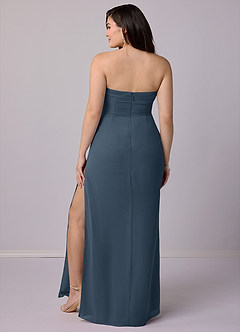 Barbie ♥ Azazie Bridesmaid Dresses Neptune Sheath Strapless Chiffon Convertible Dress image9