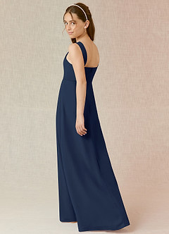 Azazie Denice Junior Cedar Rose A-Line Chiffon Dress image2