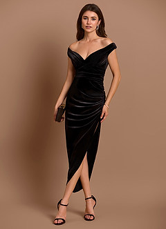 Vestido Negro Midi Kassy image5