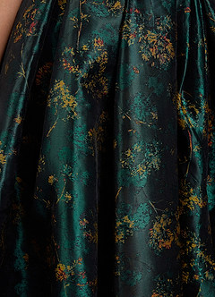 Cristal Deep Green Maxi Dress image4