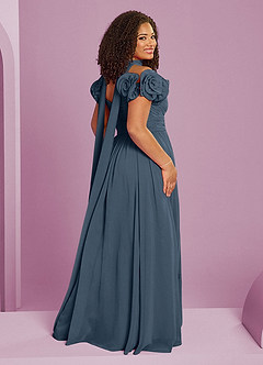Barbie ♥ Azazie Bridesmaid Dresses Neptune A-Line Off the Shoulder Chiffon Convertible Dress image17