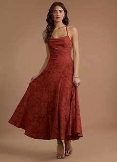 Irelia Terracotta Maxi Dress image4