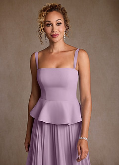 Azazie Josabeth Mother of the Bride Dresses Wisteria A-Line Pleated Chiffon Dress image8