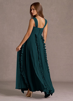 vestido Maxi Verde Floresta Jaden image3