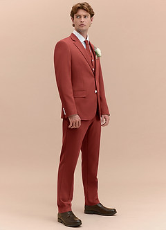 front James Terracotta Costume 3 pièces