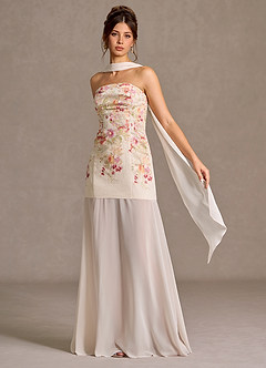 Undra Antique Floral Maxi Dress image3