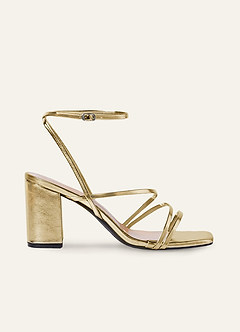 Ankle Strap Block Heel Sandals