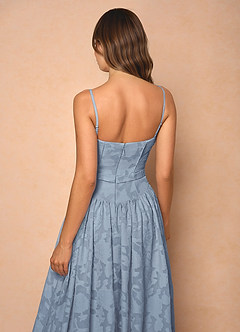 Robe Longue Poudre Bleue Skylar image6