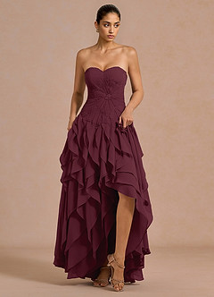 Ryselle Wine Maxi Dress image4