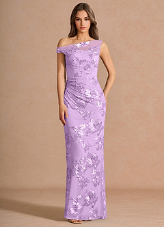 Melian Frosted Lilac Maxi Dress image3