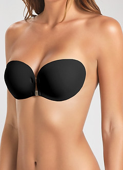 front Cubrepezones push-up con doble cierre frontal