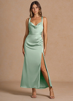 Vestido Pistacho Largo Eulalia image3