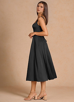 Vestido Negro Midi Nolia image6